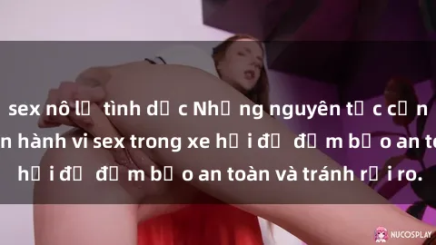 sex nô lệ tình dục Những nguyên tắc cần nhớ khi thực hiện hành vi sex trong xe hơi để đảm bảo an toàn và tránh rủi ro.